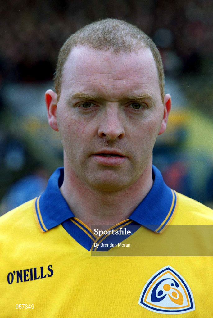 25 February 2001; Christy Chaplin of Sixmilebridge prior to the AIB All-Ireland Senior Club Hurling Championship Semi-Final between Graigue Ballycallan and Sixmilebridge at Semple Stadium in Thurles, Tipperary. Photo by Brendan Moran/Sportsfile