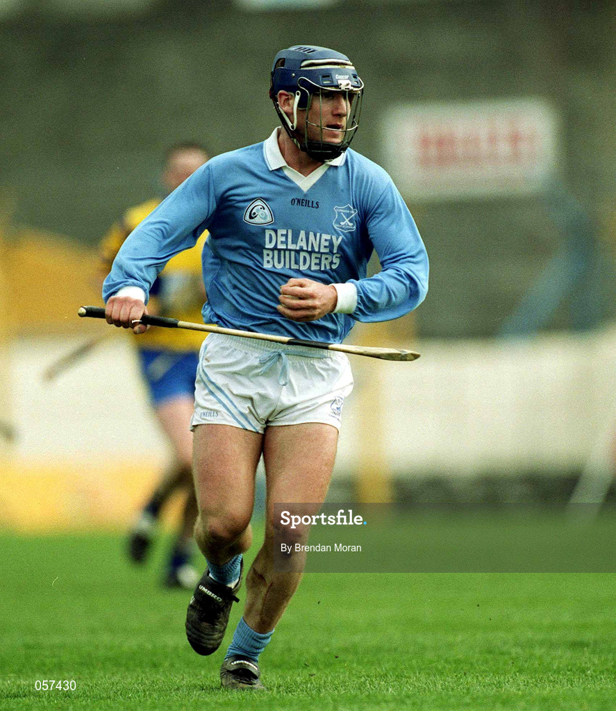 25 February 2001; Denis Byrne of Graigue Ballycallan during the AIB All-Ireland Senior Club Hurling Championship Semi-Final between Graigue Ballycallan and Sixmilebridge at Semple Stadium in Thurles, Tipperary. Photo by Brendan Moran/Sportsfile
