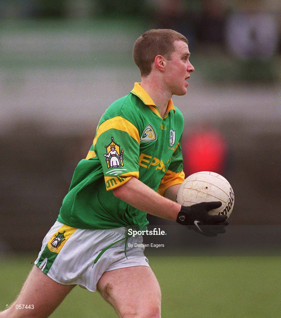 25 February 2001; Niall McKeigue of Meath during the Allianz National Football League Division 1B match between Meath and Derry at Páirc Tailteann in Navan, Meath. Photo by Damien Eagers/Sportsfile