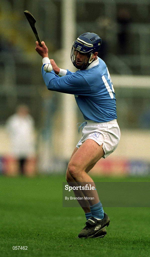 25 February 2001; Denis Byrne of Graigue Ballycallan during the AIB All-Ireland Senior Club Hurling Championship Semi-Final between Graigue Ballycallan and Sixmilebridge at Semple Stadium in Thurles, Tipperary. Photo by Brendan Moran/Sportsfile
