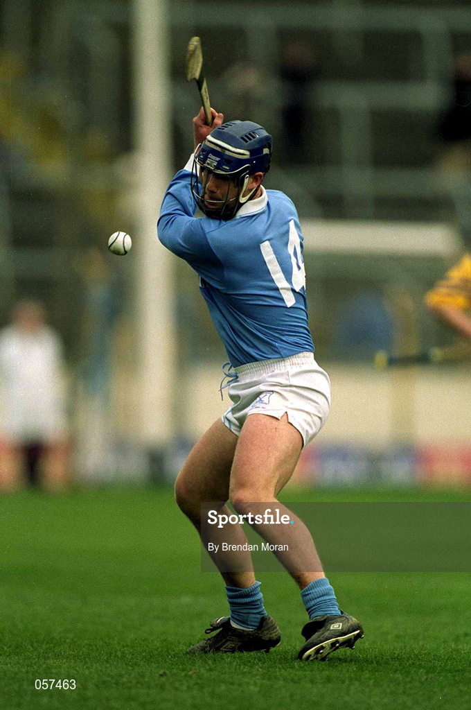25 February 2001; Denis Byrne of Graigue Ballycallan during the AIB All-Ireland Senior Club Hurling Championship Semi-Final between Graigue Ballycallan and Sixmilebridge at Semple Stadium in Thurles, Tipperary. Photo by Brendan Moran/Sportsfile