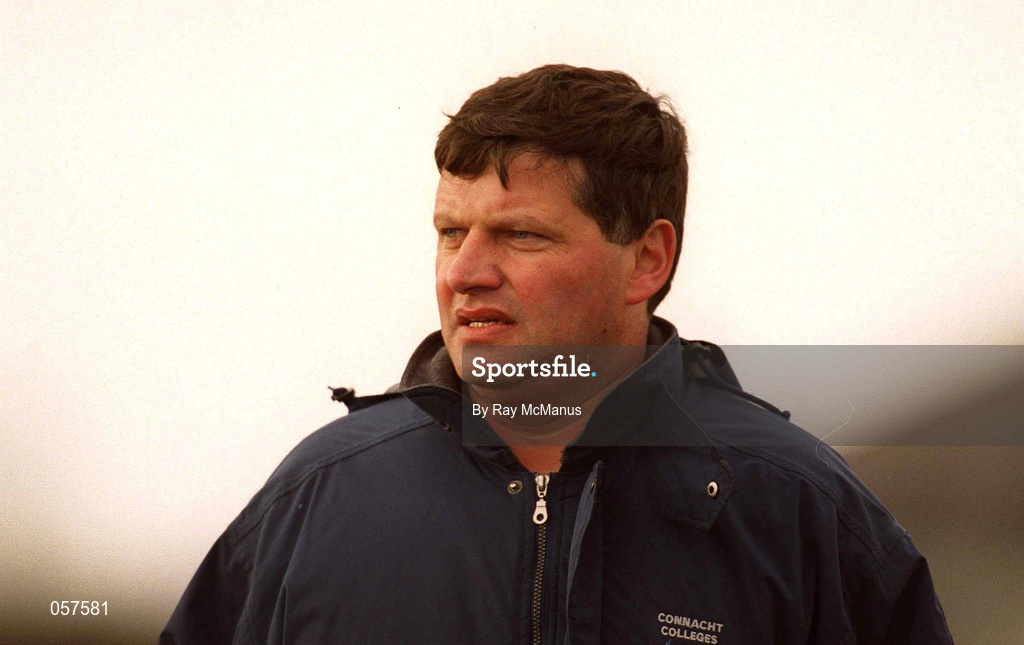 25 February 2001; Galway manager John O'Mahony during the Allianz National Football League Division 1A match between Galway and Tyrone at Duggan Park in Ballinasloe, Galway. Photo by Ray McManus/Sportsfile