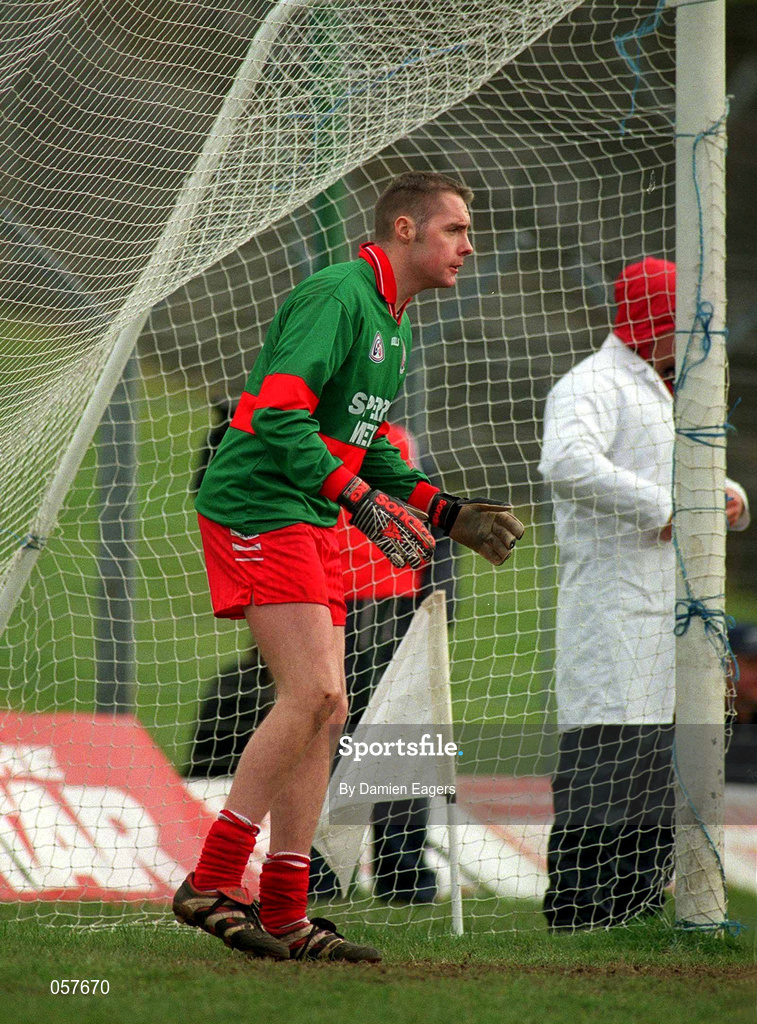 25 February 2001; Michael Conlon of Derry during the Allianz National Football League Division 1B match between Meath and Derry at Páirc Tailteann in Navan, Meath. Photo by Damien Eagers/Sportsfile