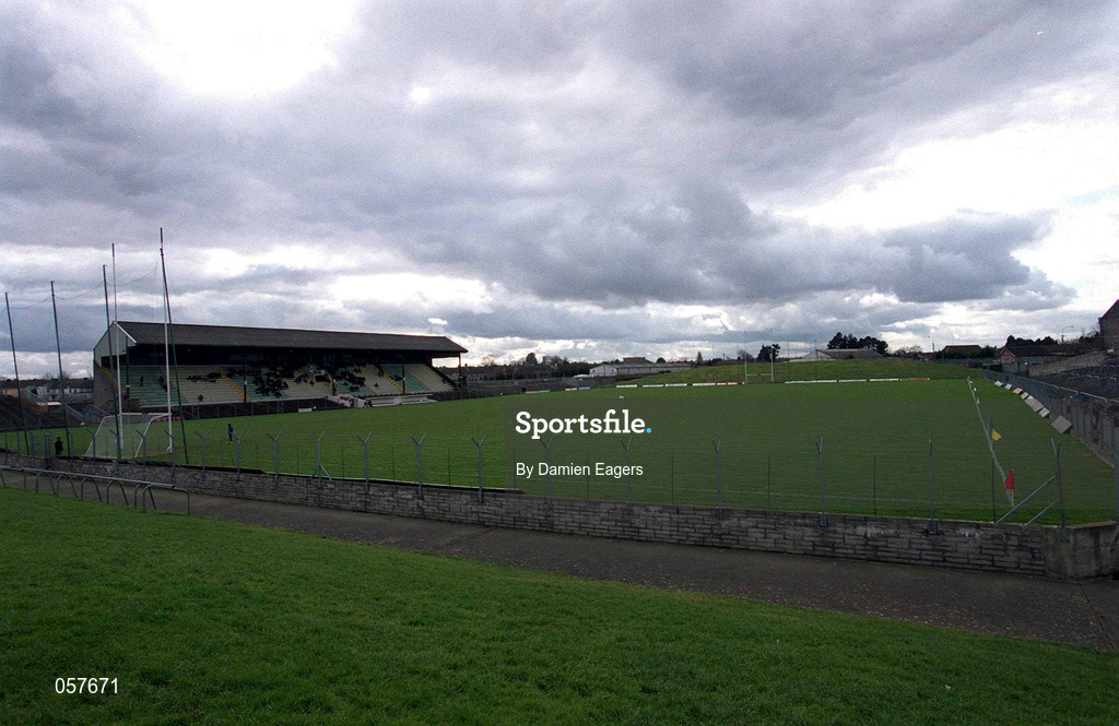 25 February 2001; A general view Páirc Tailteann prior to the Allianz National Football League Division 1B match between Meath and Derry in Navan, Meath. Photo by Damien Eagers/Sportsfile