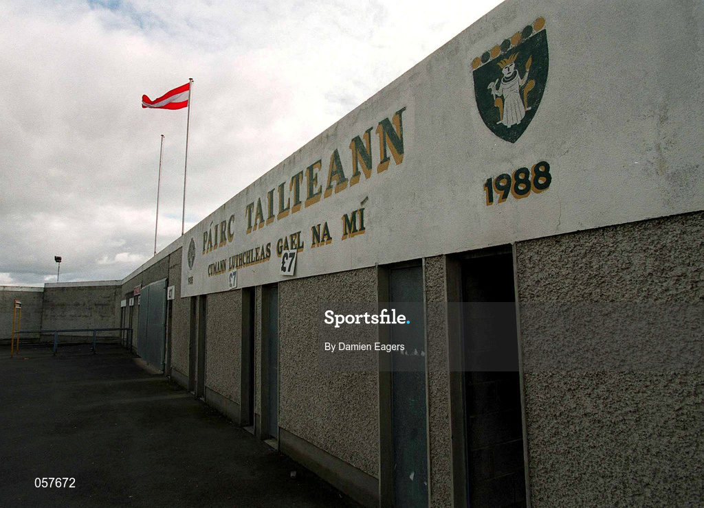 25 February 2001; A general view Páirc Tailteann prior to the Allianz National Football League Division 1B match between Meath and Derry in Navan, Meath. Photo by Damien Eagers/Sportsfile