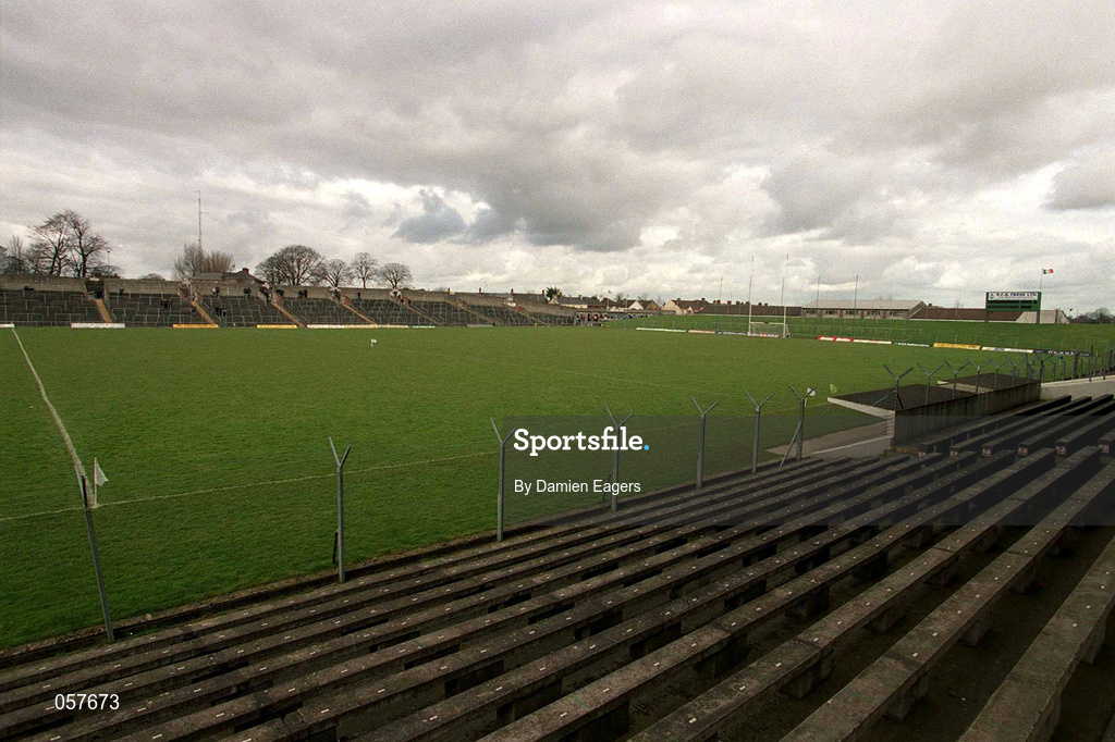25 February 2001; A general view Páirc Tailteann prior to the Allianz National Football League Division 1B match between Meath and Derry in Navan, Meath. Photo by Damien Eagers/Sportsfile
