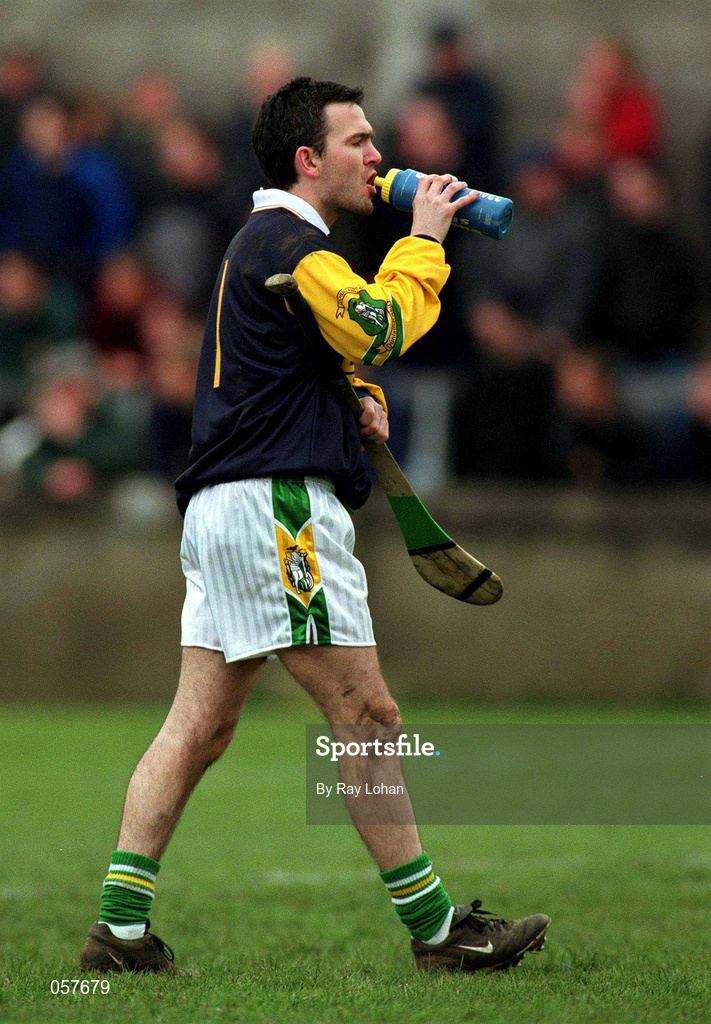 25 February 2001; Shane Elliott of Dunloy during the AIB All-Ireland Senior Club Hurling Championship Semi-Final match between Athenry and Dunloy at Parnell Park in Dublin. Photo by Ray Lohan/Sportsfile