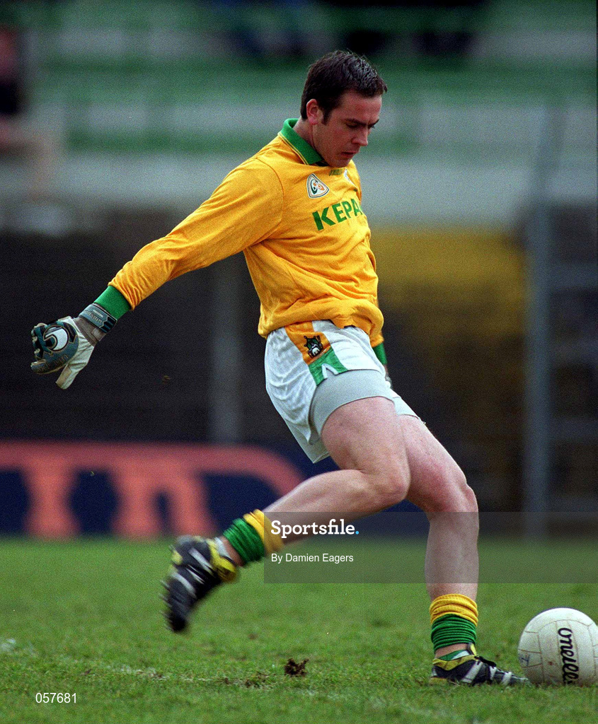 25 February 2001; Cormac Sullivan of Meath during the Allianz National Football League Division 1B match between Meath and Derry at Páirc Tailteann in Navan, Meath. Photo by Damien Eagers/Sportsfile