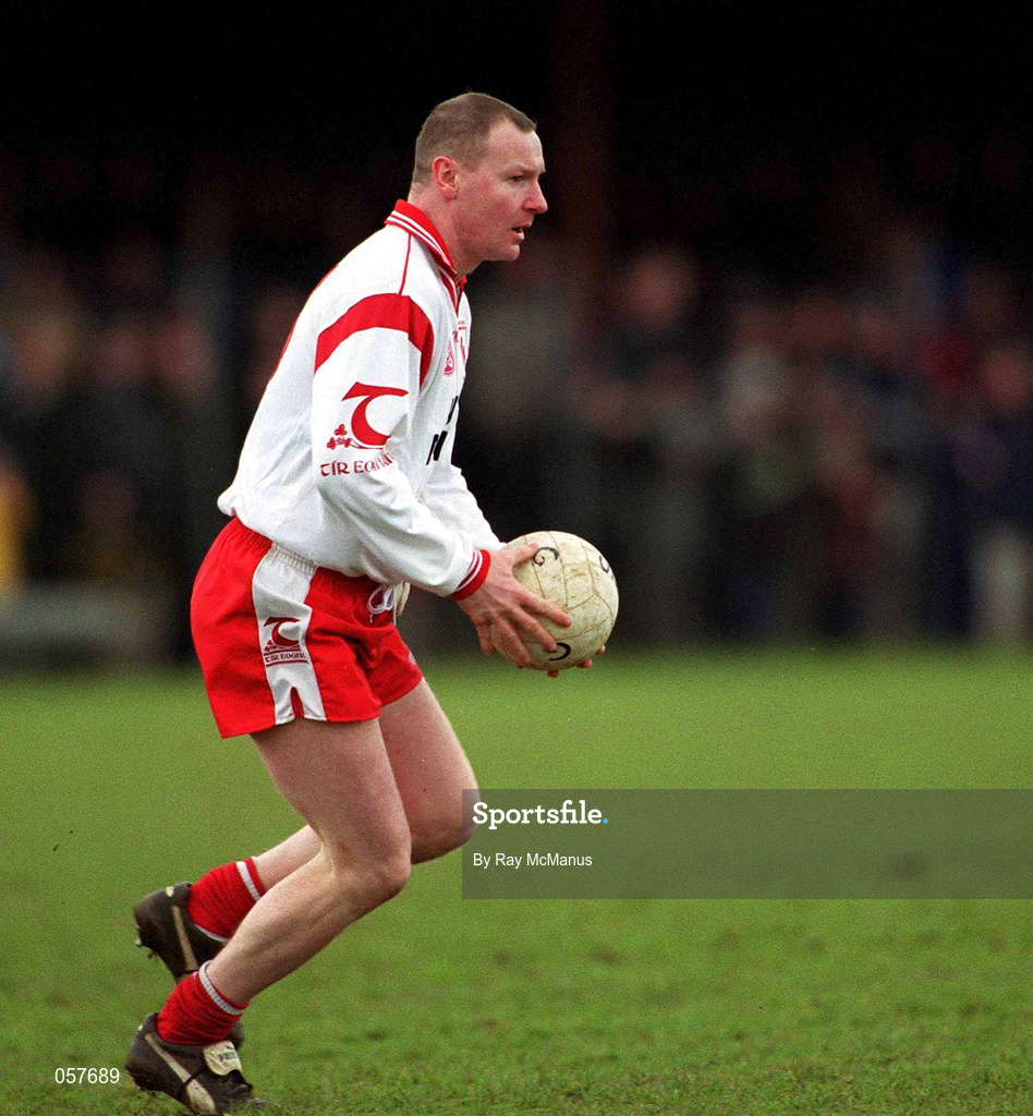 25 February 2001; Chris Lawn of Tyrone during the Allianz National Football League Division 1A match between Galway and Tyrone at Duggan Park in Ballinasloe, Galway. Photo by Ray McManus/Sportsfile