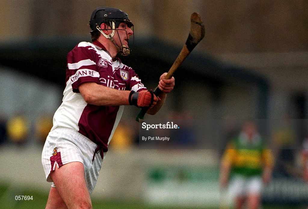 25 February 2001; Joe Rabbitte of Athenry during the AIB All-Ireland Senior Club Hurling Championship Semi-Final match between Athenry and Dunloy at Parnell Park in Dublin. Photo by Pat Murphy/Sportsfile