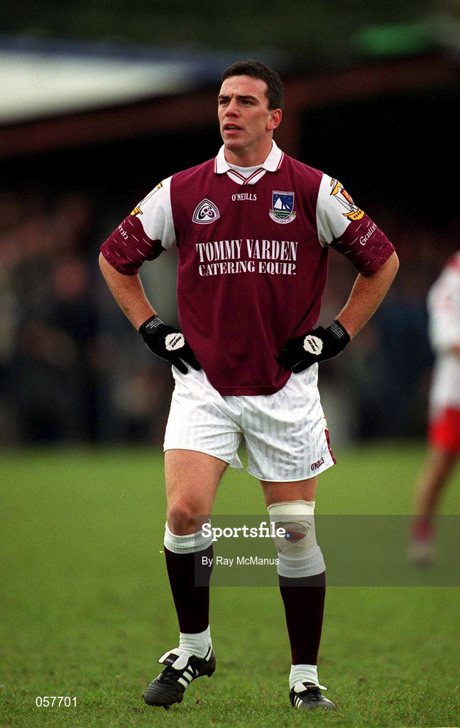 25 February 2001; Padraic Joyce of Galway during the Allianz National Football League Division 1A match between Galway and Tyrone at Duggan Park in Ballinasloe, Galway. Photo by Ray McManus/Sportsfile