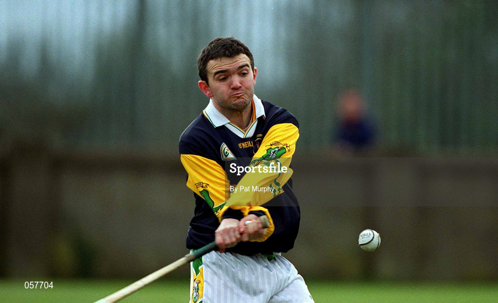 25 February 2001; Shane Elliott of Dunloy during the AIB All-Ireland Senior Club Hurling Championship Semi-Final match between Athenry and Dunloy at Parnell Park in Dublin. Photo by Pat Murphy/Sportsfile