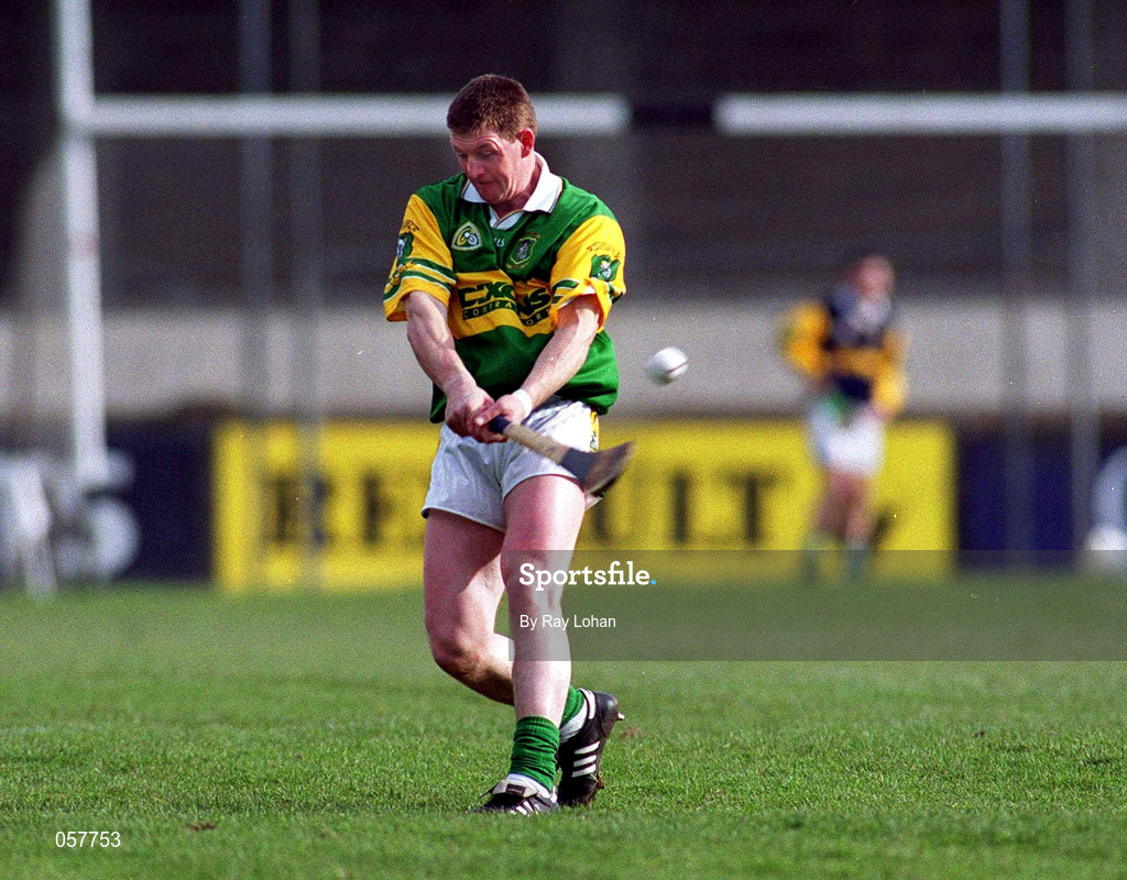25 February 2001; Gregory Kane of Dunloy during the AIB All-Ireland Senior Club Hurling Championship Semi-Final match between Athenry and Dunloy at Parnell Park in Dublin. Photo by Ray Lohan/Sportsfile