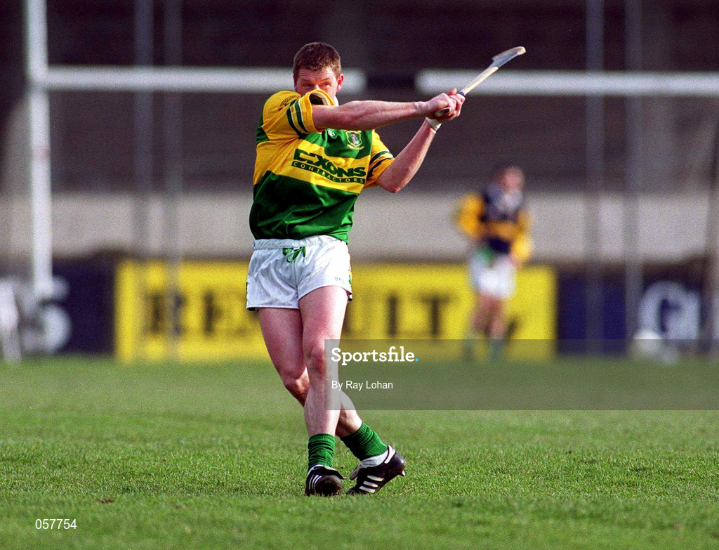 25 February 2001; Gregory Kane of Dunloy during the AIB All-Ireland Senior Club Hurling Championship Semi-Final match between Athenry and Dunloy at Parnell Park in Dublin. Photo by Ray Lohan/Sportsfile
