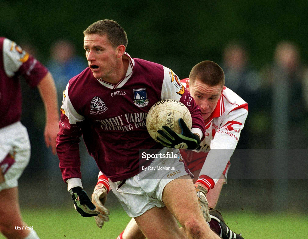 25 February 2001; Seán Óg de Paor of Galway during the Allianz National Football League Division 1A match between Galway and Tyrone at Duggan Park in Ballinasloe, Galway. Photo by Ray McManus/Sportsfile