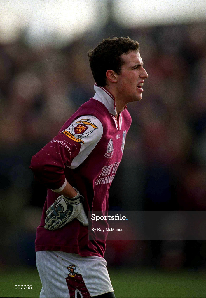 25 February 2001; Joe Bergin of Galway during the Allianz National Football League Division 1A match between Galway and Tyrone at Duggan Park in Ballinasloe, Galway. Photo by Ray McManus/Sportsfile