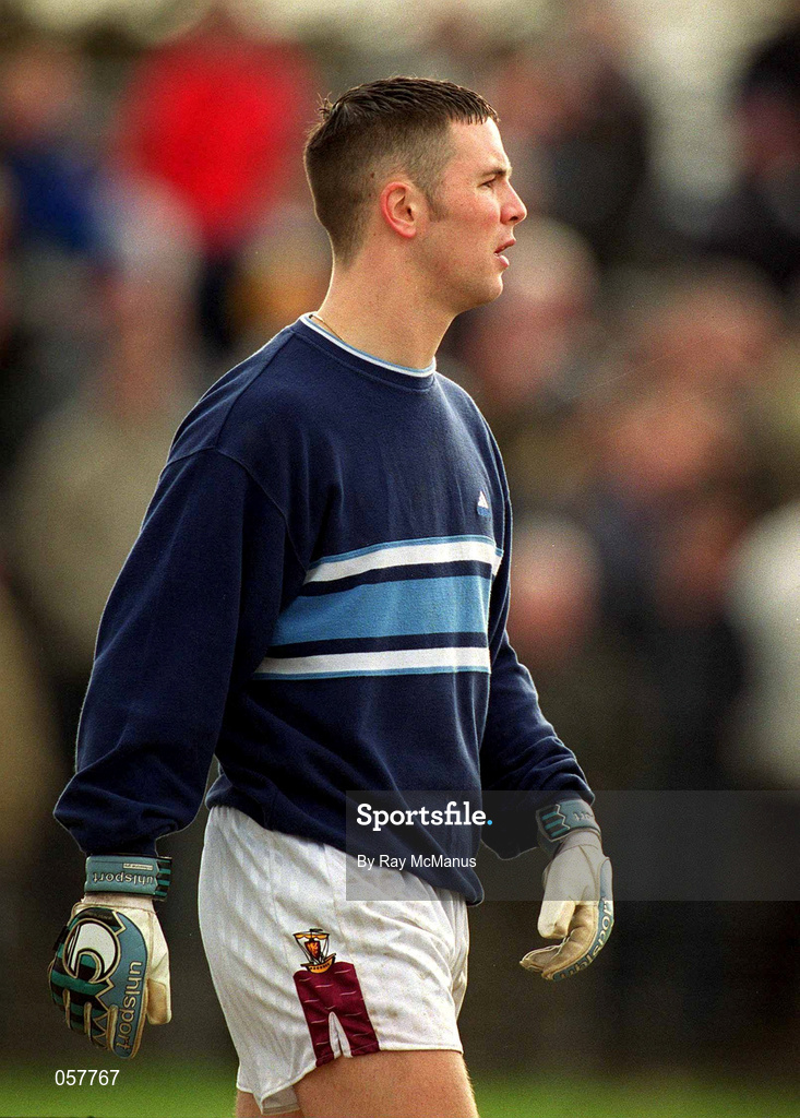 25 February 2001; Padraig Lally of Galway during the Allianz National Football League Division 1A match between Galway and Tyrone at Duggan Park in Ballinasloe, Galway. Photo by Ray McManus/Sportsfile