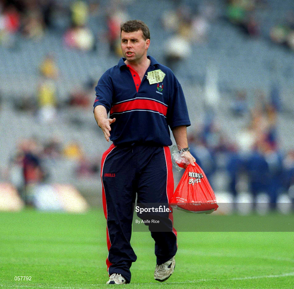 10 September 2000; Cork selector Denis Ring during the All-Ireland Minor Hurling Championship Final between Cork and Galway at Croke Park in Dublin. Photo by Aoife Rice/Sportsfile