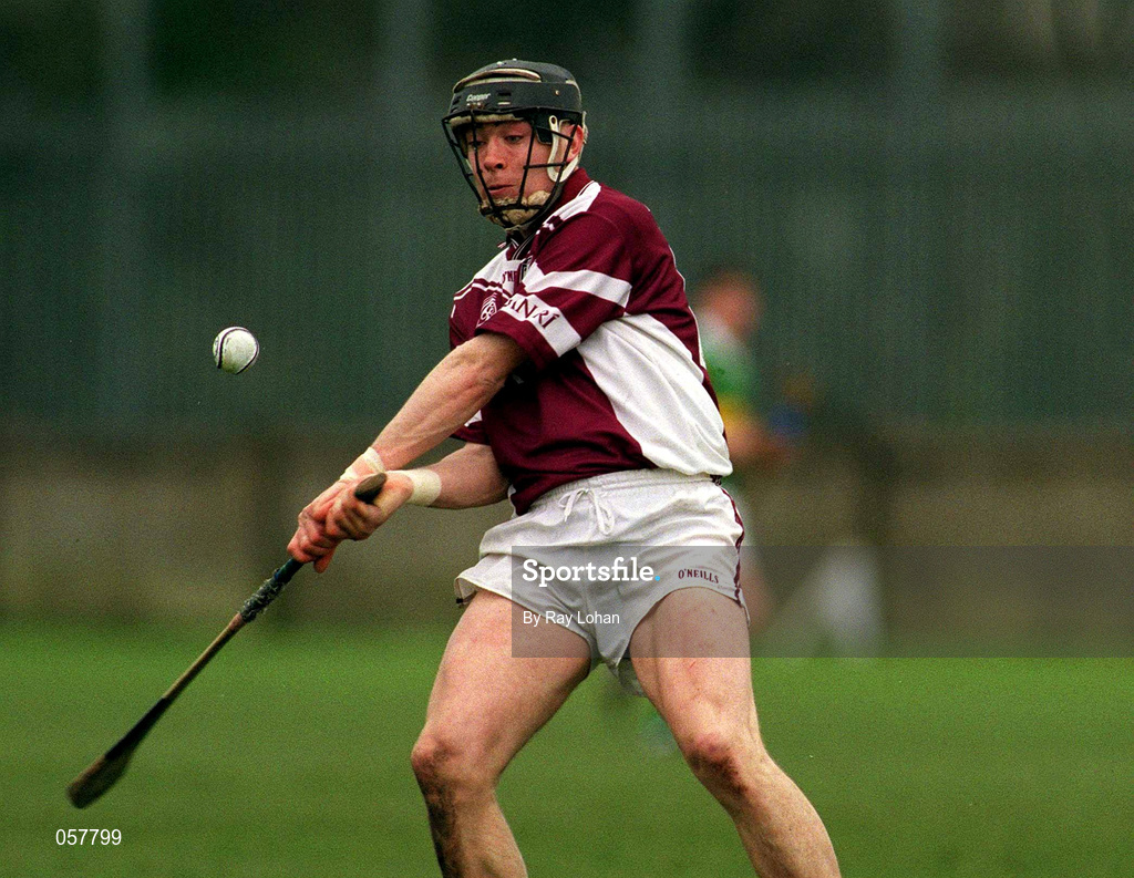 25 February 2001; Eugene Cloonan of Athenry during the AIB All-Ireland Senior Club Hurling Championship Semi-Final match between Athenry and Dunloy at Parnell Park in Dublin. Photo by Ray Lohan/Sportsfile