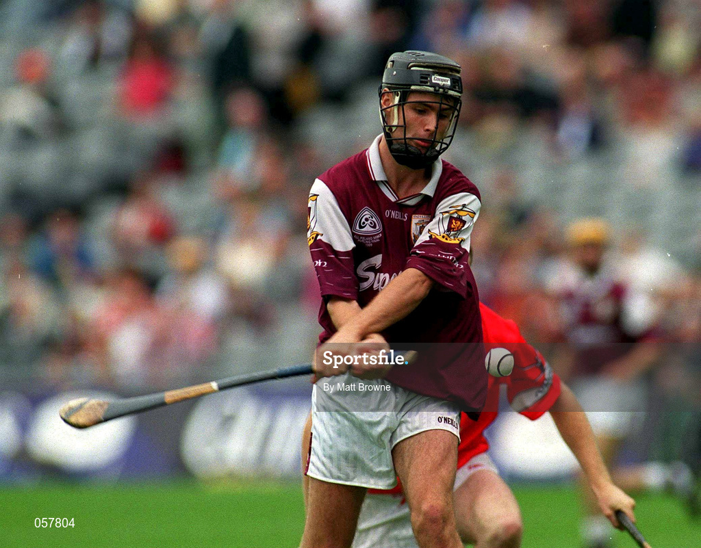 10 September 2000; Richard Murray of Galway during the All-Ireland Minor Hurling Championship Final between Cork and Galway at Croke Park in Dublin. Photo by Matt Browne/Sportsfile
