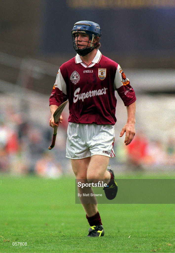 10 September 2000; Damien Hayes of Galway during the All-Ireland Minor Hurling Championship Final between Cork and Galway at Croke Park in Dublin. Photo by Matt Browne/Sportsfile
