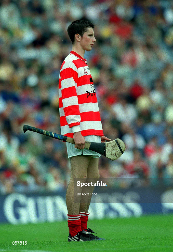 10 September 2000; Cork goalkeeper Kieran Murphy during the All-Ireland Minor Hurling Championship Final between Cork and Galway at Croke Park in Dublin. Photo by Aoife Rice/Sportsfile
