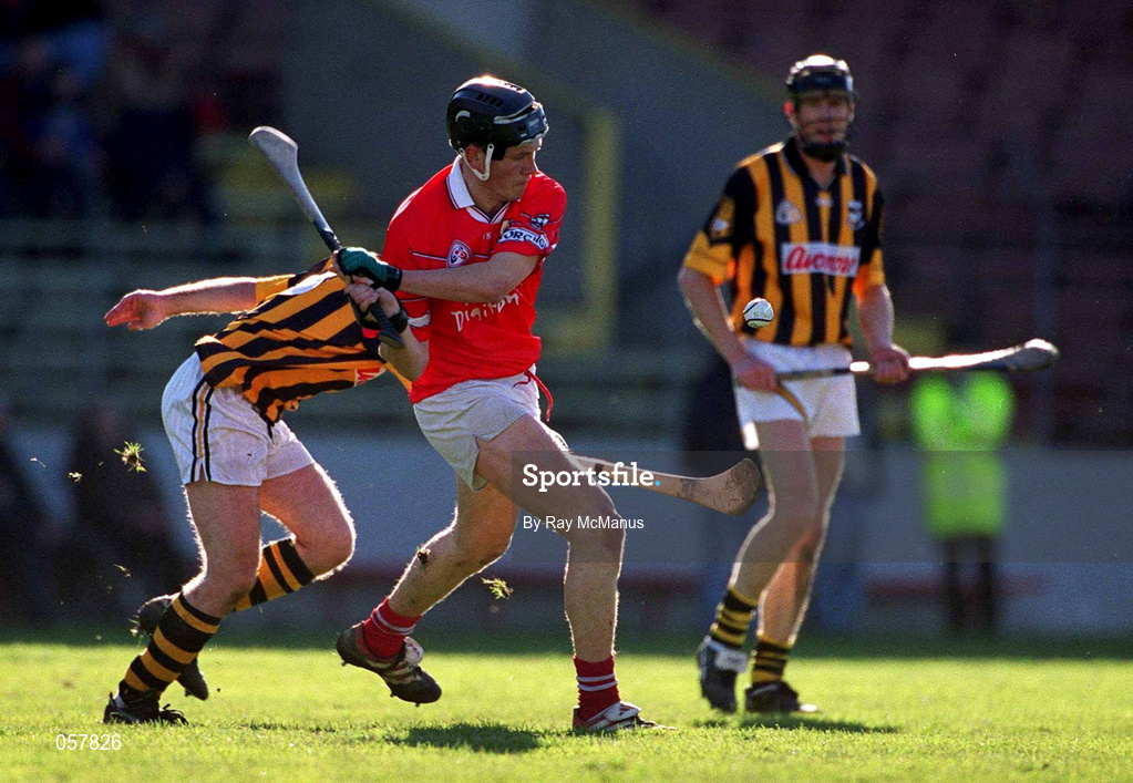 24 February 2001; John Browne of Cork during the Allianz National Hurling League Division 1B match between Cork and Kilkenny at Páirc Uí Chaoimh in Cork. Photo by Ray McManus/Sportsfile