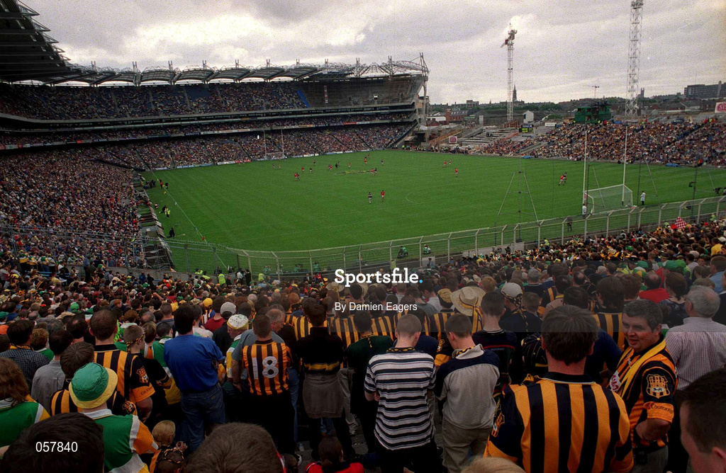 10 September 2000; A general view of Croke Park from Hill 16 during the All-Ireland Minor Hurling Championship Final between Cork and Galway at Croke Park in Dublin. Photo by Damien Eagers/Sportsfile