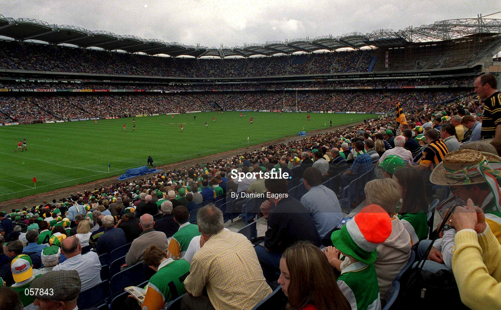 10 September 2000; A general view of Croke Park from the lower tier of the Hogan Stand during the All-Ireland Minor Hurling Championship Final between Cork and Galway at Croke Park in Dublin. Photo by Damien Eagers/Sportsfile