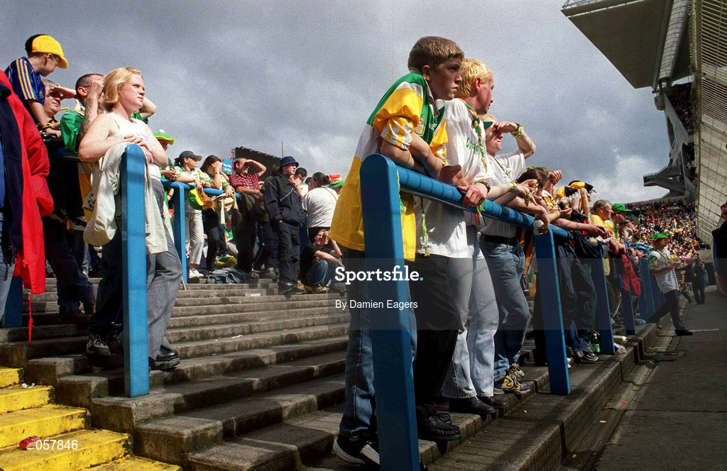 10 September 2000; A general view of Hill 16 during the All-Ireland Minor Hurling Championship Final between Cork and Galway at Croke Park in Dublin. Photo by Damien Eagers/Sportsfile