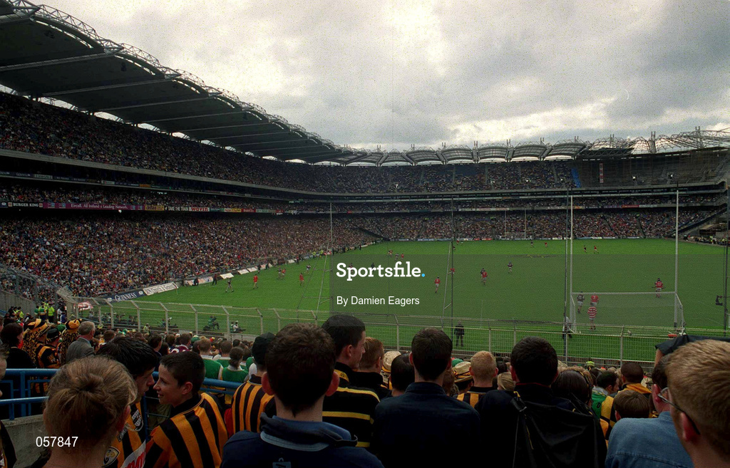 10 September 2000; A general view of Croke Park from Hill 16 during the All-Ireland Minor Hurling Championship Final between Cork and Galway at Croke Park in Dublin. Photo by Damien Eagers/Sportsfile