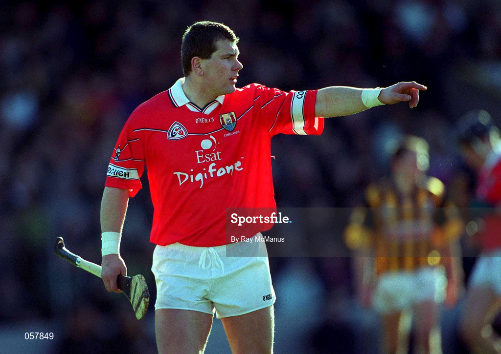 24 February 2001; Diarmuid O'Sullivan of Cork during the Allianz National Hurling League Division 1B match between Cork and Kilkenny at Páirc Uí Chaoimh in Cork. Photo by Ray McManus/Sportsfile