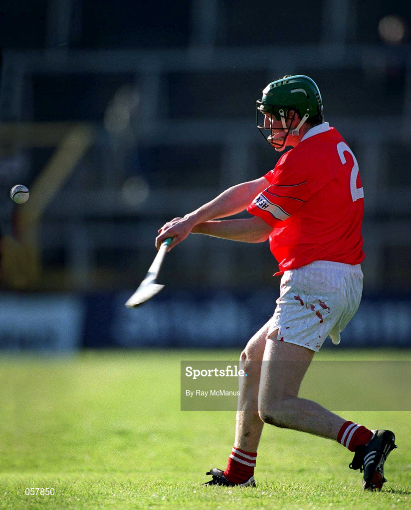 24 February 2001; Pat Mulcahy of Cork during the Allianz National Hurling League Division 1B match between Cork and Kilkenny at Páirc Uí Chaoimh in Cork. Photo by Ray McManus/Sportsfile