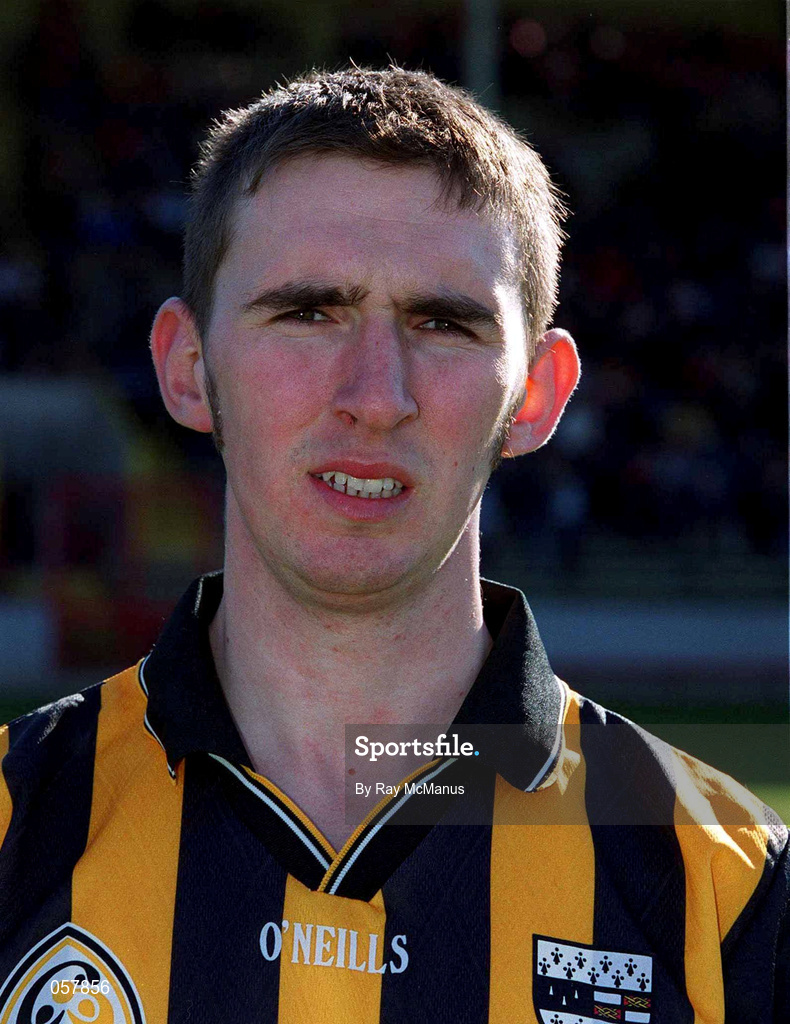 24 February 2001; JP Corcoran of Kilkenny prior to the Allianz National Hurling League Division 1B match between Cork and Kilkenny at Páirc Uí Chaoimh in Cork. Photo by Ray McManus/Sportsfile