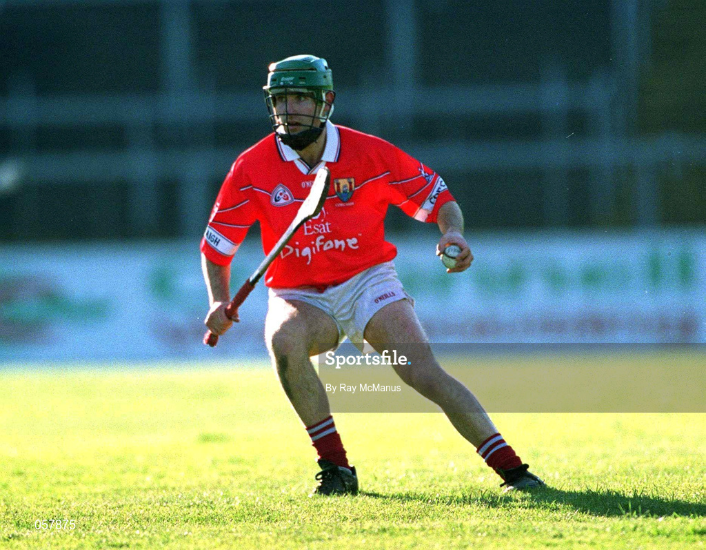 24 February 2001; Jerry O'Connor of Cork during the Allianz National Hurling League Division 1B match between Cork and Kilkenny at Páirc Uí Chaoimh in Cork. Photo by Ray McManus/Sportsfile