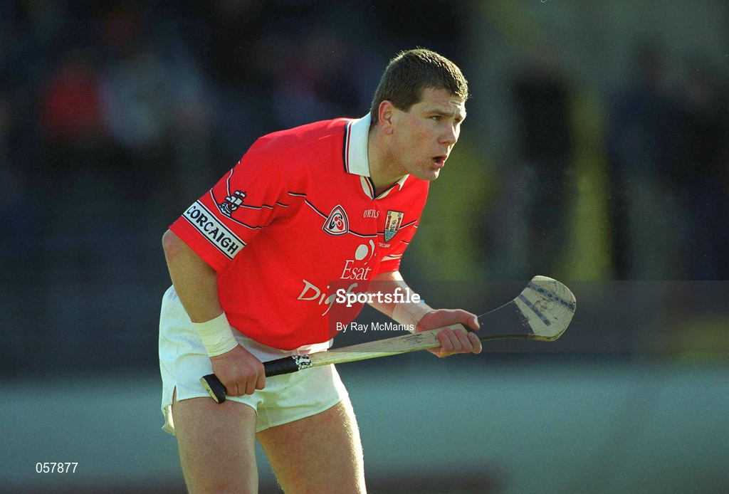 24 February 2001; Diarmuid O'Sullivan of Cork during the Allianz National Hurling League Division 1B match between Cork and Kilkenny at Páirc Uí Chaoimh in Cork. Photo by Ray McManus/Sportsfile