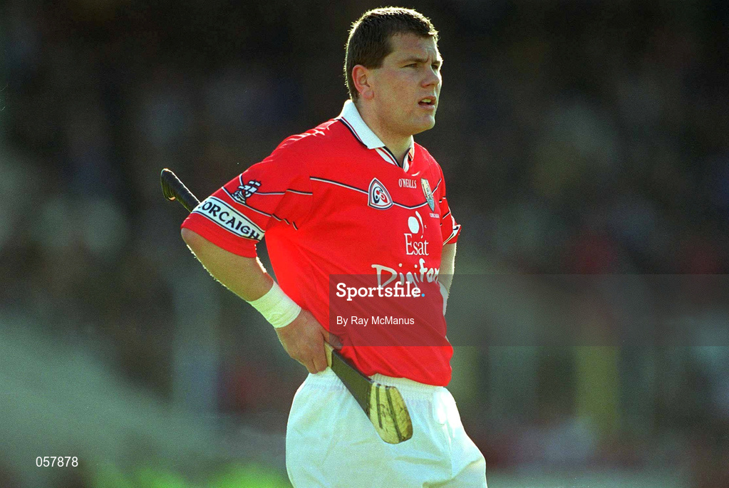 24 February 2001; Diarmuid O'Sullivan of Cork during the Allianz National Hurling League Division 1B match between Cork and Kilkenny at Páirc Uí Chaoimh in Cork. Photo by Ray McManus/Sportsfile