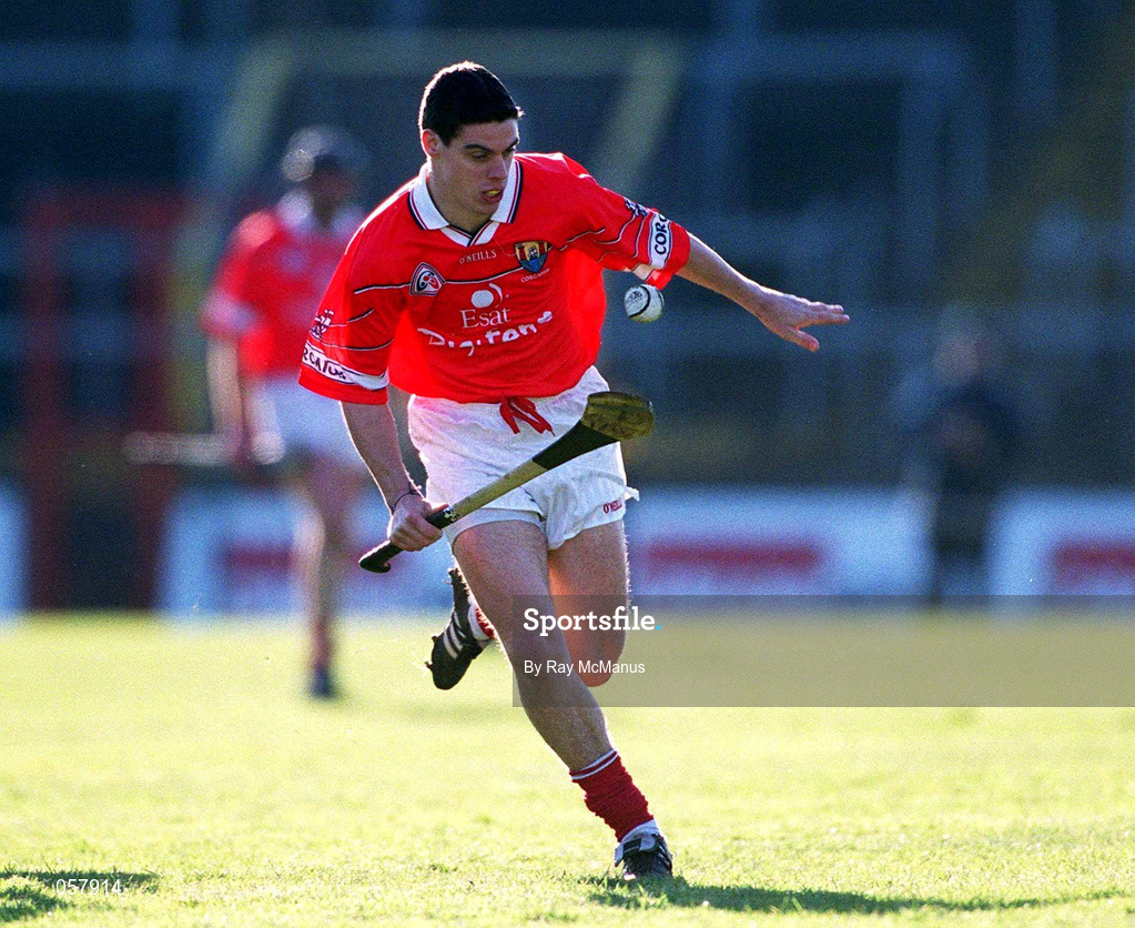24 February 2001; Neil Ronan of Cork during the Allianz National Hurling League Division 1B match between Cork and Kilkenny at Páirc Uí Chaoimh in Cork. Photo by Ray McManus/Sportsfile