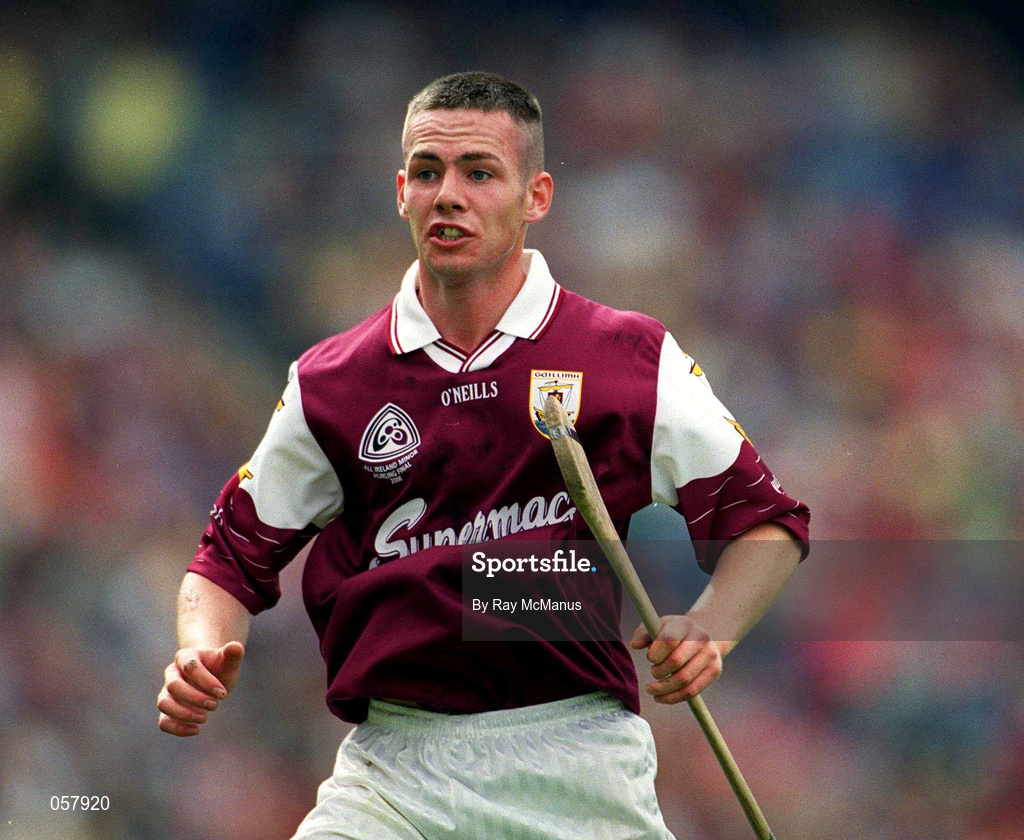 10 September 2000; JP O'Connell of Galway during the All-Ireland Minor Hurling Championship Final between Cork and Galway at Croke Park in Dublin. Photo by Ray McManus/Sportsfile