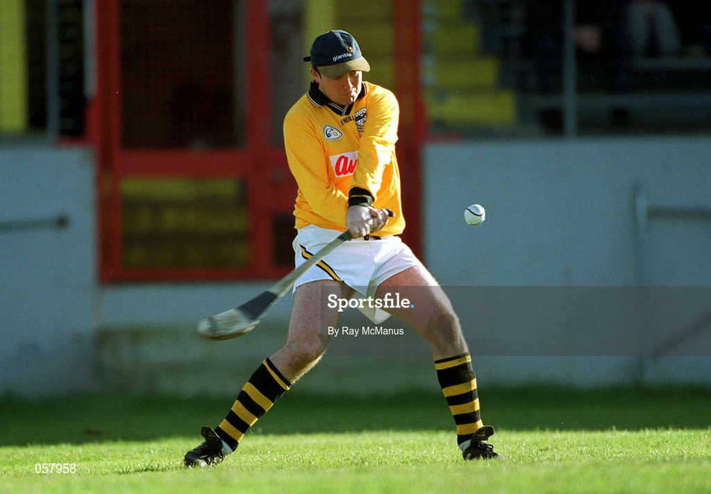 24 February 2001; Kilkenny goalkeeper James McGarry during the Allianz National Hurling League Division 1B match between Cork and Kilkenny at Páirc Uí Chaoimh in Cork. Photo by Ray McManus/Sportsfile