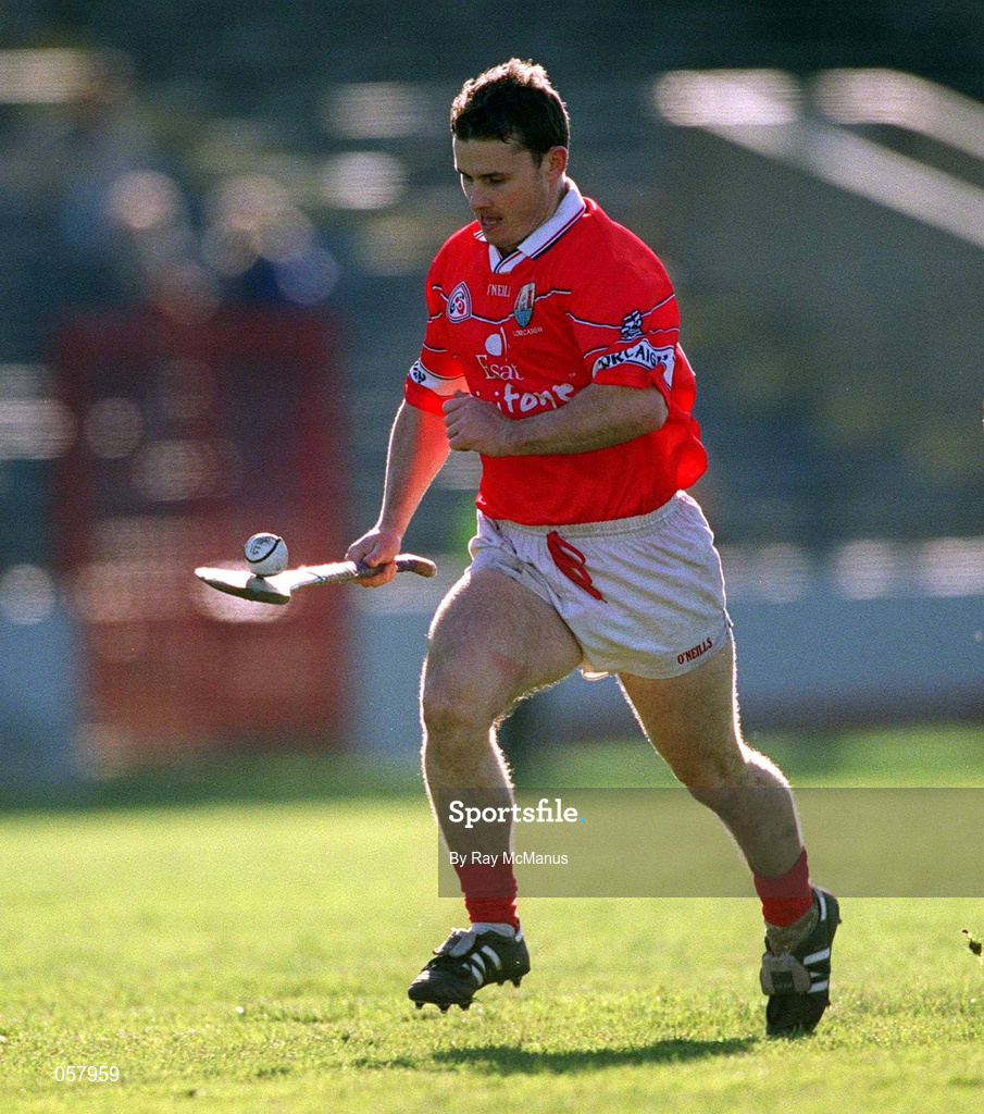 24 February 2001; Kevin Murray of Cork during the Allianz National Hurling League Division 1B match between Cork and Kilkenny at Páirc Uí Chaoimh in Cork. Photo by Ray McManus/Sportsfile