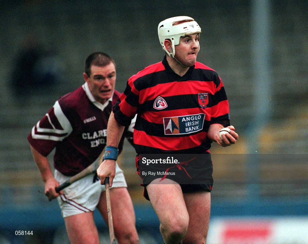 28 November 1999; Fergal Hartley of Ballygunner during the AIB Munster Senior Club Hurling Championship Final match between Ballygunner and St. Joseph's Doora-Barefield at Semple Stadium in Thurles, Tipperary. Photo by Ray McManus/Sportsfile