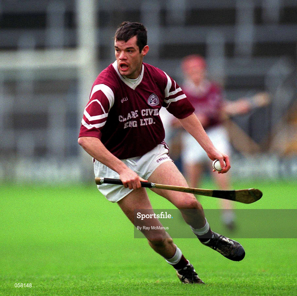 28 November 1999; Greg Baker of St. Joseph's Doora-Barefield during the AIB Munster Senior Club Hurling Championship Final match between Ballygunner and St. Joseph's Doora-Barefield at Semple Stadium in Thurles, Tipperary. Photo by Ray McManus/Sportsfile