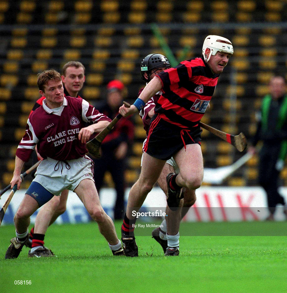 28 November 1999; Fergal Hartley of Ballygunner during the AIB Munster Senior Club Hurling Championship Final match between Ballygunner and St. Joseph's Doora-Barefield at Semple Stadium in Thurles, Tipperary. Photo by Ray McManus/Sportsfile