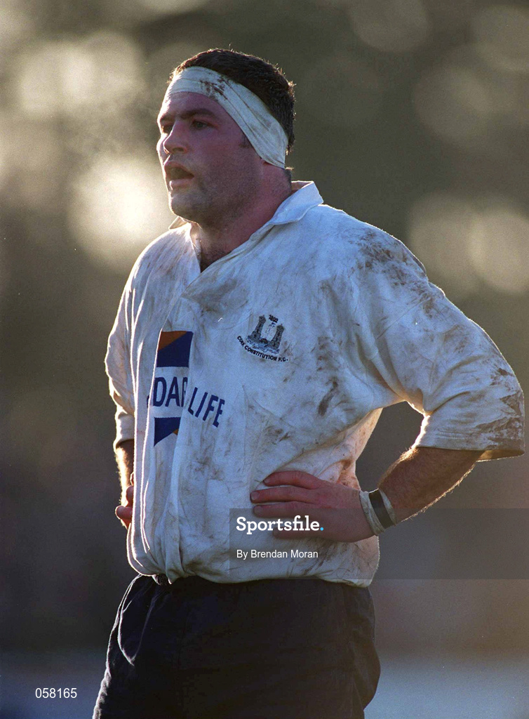 28 December 1999; Ian Murray of Cork Constitution during the AIB All-Ireland League Division 1 match between Cork Constitution and Garryowen at Temple Hill in Cork. Photo by Brendan Moran/Sportsfile