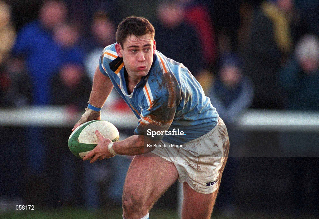 28 December 1999; Tom Tierney of Garryowen during the AIB All-Ireland League Division 1 match between Cork Constitution and Garryowen at Temple Hill in Cork. Photo by Brendan Moran/Sportsfile