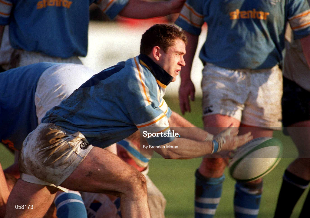28 December 1999; Tom Tierney of Garryowen during the AIB All-Ireland League Division 1 match between Cork Constitution and Garryowen at Temple Hill in Cork. Photo by Brendan Moran/Sportsfile