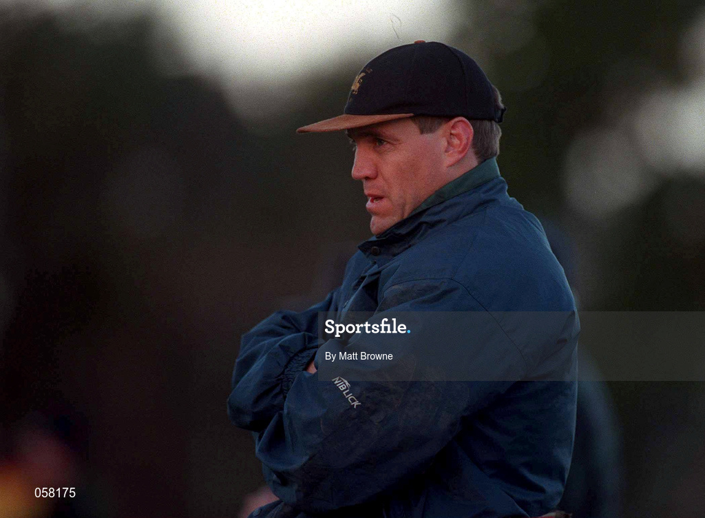 11 December 1999; Old Crescent coach Andre Human during the AIB Rugby League Division 2 match between Greystones RFC v Old Crescent at Dr Hickey Park in Greystones, Wicklow. Photo by Matt Browne/Sportsfile