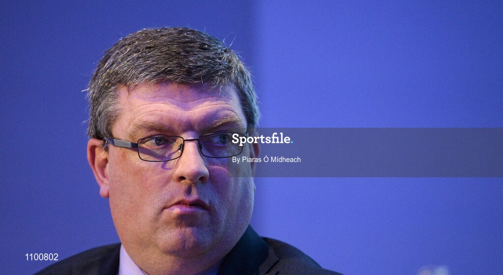 23 January 2016; In attendance during the 'Player Welfare Forum - Caring for Players: The coach's role in player welfare' talk at the Liberty Insurance GAA Annual Games Development Conference 2016 is Ger Ryan, Chairman GAA Medical and Scientific and Welfare Committee. The theme of the conference was 'The Coach, The Player, The Game: Building Connections'. A range of speakers addressed issues related to the coaching and playing of gaelic games at adult level’. Croke Park, Dublin. Picture credit: Piaras Ó Mídheach / SPORTSFILE