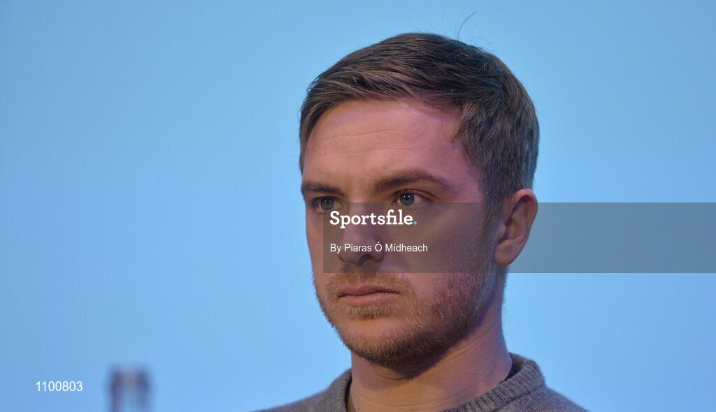 23 January 2016; In attendance during the 'Player Welfare Forum - Caring for Players: The coach's role in player welfare' talk at the Liberty Insurance GAA Annual Games Development Conference 2016 is Ross Munnelly, Laois Senior Footballer and former International Rules player. The theme of the conference was 'The Coach, The Player, The Game: Building Connections'. A range of speakers addressed issues related to the coaching and playing of gaelic games at adult level’. Croke Park, Dublin. Picture credit: Piaras Ó Mídheach / SPORTSFILE